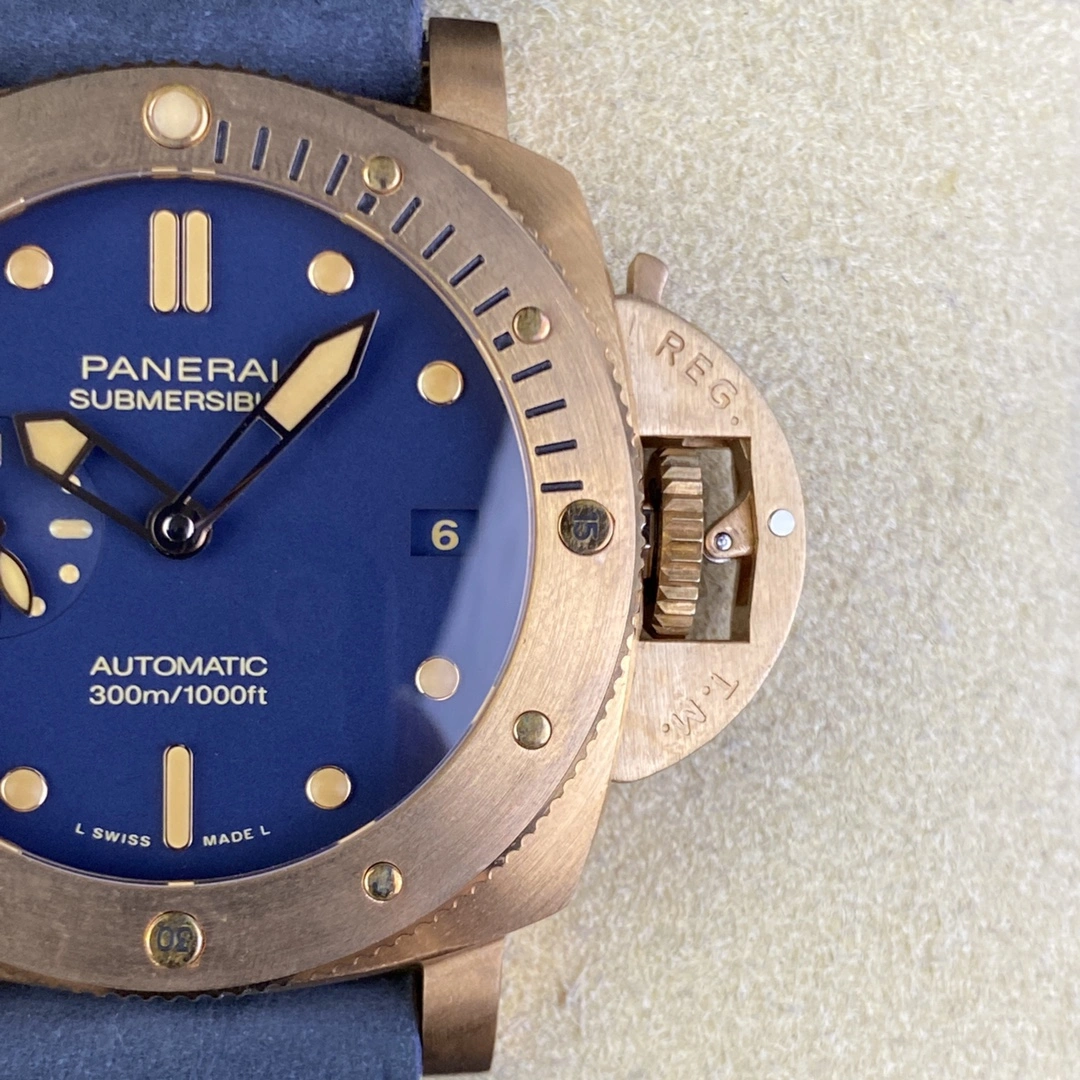 UrbanChic CBD Factory Panerai Submersible Bronzo “Blu Abisso” 42mm PAM01074 1:1 Super Clone – DDP.900 Movement 403